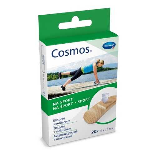 Пластырь Cosmos sport из полиуретановой пленки 20 шт. в Фармация