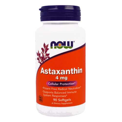 Для зрения NOW Astaxanthin 4 мг 90 капсул в Фармация