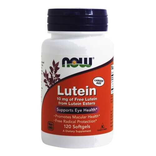 Now Lutein 10 мг капсулы 60 шт. в Фармация