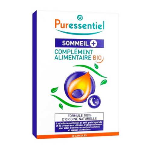 БАД Puressentiel Отдых и расслабление 4 эфирных масла капсулы 30 шт. в Фармация