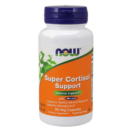 Для нервной системы NOW Super Cortisol Support 90 капсул в Фармация