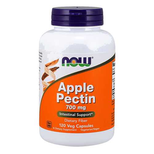 Для пищеварения NOW Apple Pectin 700 мг 120 капсул в Фармация