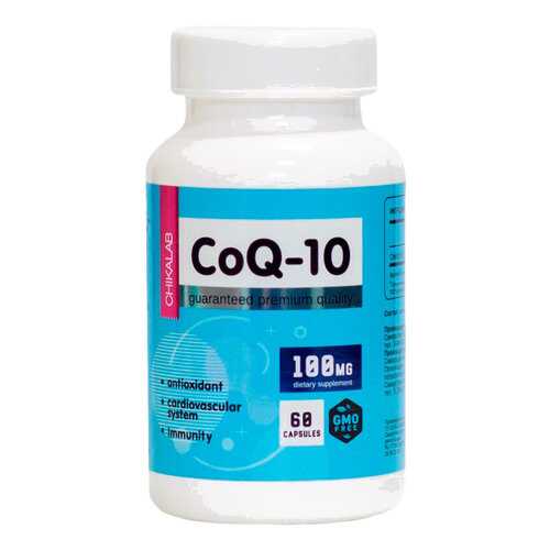 Коэнзим Q10 Chikalab BOMBBAR Co-Q10 100 мг капсулы 60 шт. в Фармация