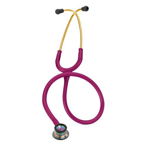 Стетоскоп 3M Littmann Classic II Infant 2157 акустическая головка радужная 71 см малиновый в Фармация