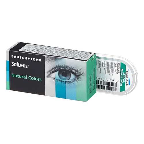 Контактные линзы SofLens Natural Colors 2 линзы -1,50 platinum в Фармация