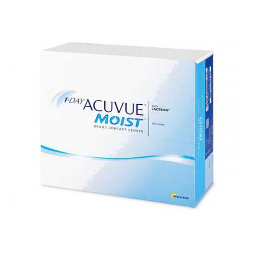 Контактные линзы 1-Day Acuvue Moist 180 линз R 8,5 -1,00 в Фармация