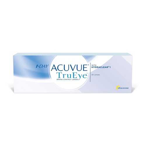 Контактные линзы 1-Day Acuvue TruEye 30 линз -1,25 в Фармация