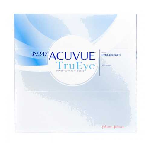 Контактные линзы 1-Day Acuvue TruEye 90 линз R 8,5 +4,25 в Фармация