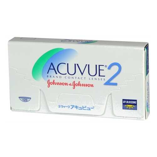 Контактные линзы Acuvue 2 6 линз R 8,3 -1,75 в Фармация