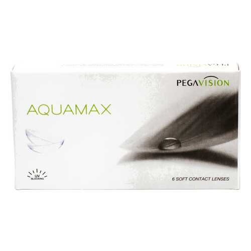 Контактные линзы AQUAMAX 6 линз R 8,6 -3,00 в Фармация