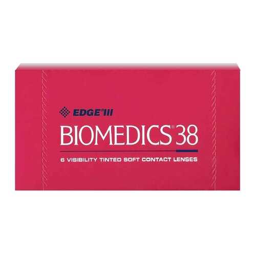 Контактные линзы Biomedics 38 6 линз R 8,6 -1,25 в Фармация