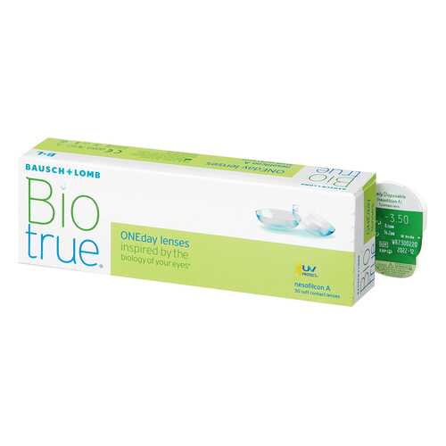 Контактные линзы Biotrue ONEday 30 линз -2,25 в Фармация