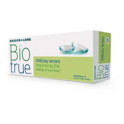 Контактные линзы Biotrue ONEday BC 8,6; D -2,50 30 шт. в Фармация