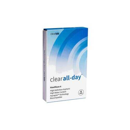 Контактные линзы ClearLab Clear All-Day 6 линз R 8.6 -02,50 в Фармация