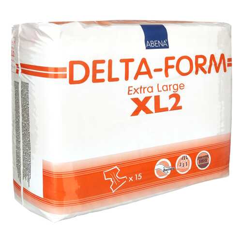 Подгузники для взрослых XL2, 15 шт. Abena Delta-Form в Фармация