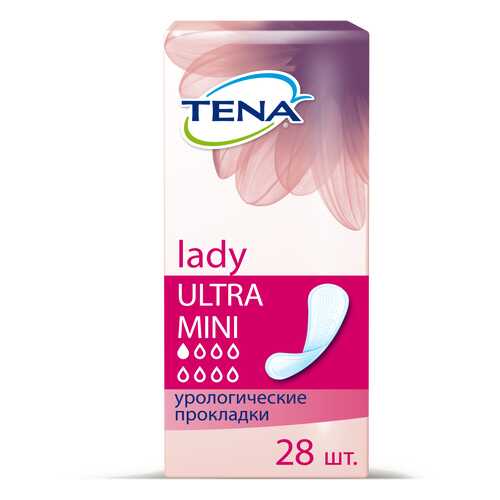 Прокладки Tena Lady Ultra Mini Урологические 28 шт в Фармация