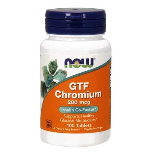 Now GTF Chromium 200 мкг таблетки 100 шт. в Фармация