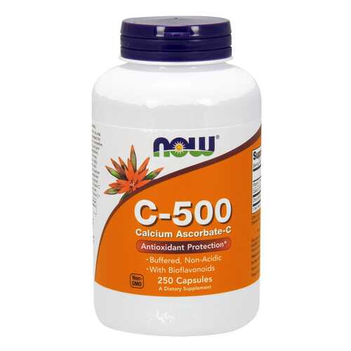 Витамин C NOW C-500 Calcium Ascorbate 250 капс. в Фармация
