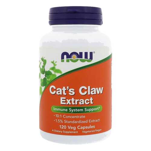 Добавка для иммунитета NOW Cat's Claw Extract 120 капс. в Фармация