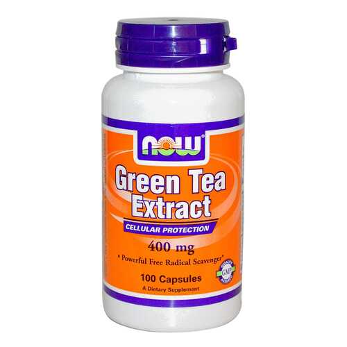 Добавка для здоровья NOW Green Tea Extract 100 капс. в Фармация