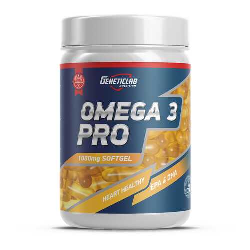 Омега-3 рыбий жир GeneticLab Nutrition Omega-3 капсулы 300 шт. в Фармация